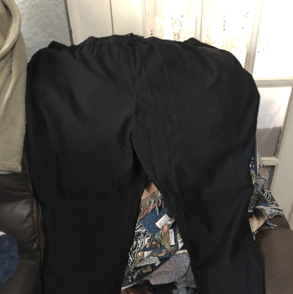 Maggie Barnes size 30W black dress pants